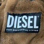 ディーゼル DIESEL W-LOUIS JACKET エコファー アビエイタージャケット A00563 ジャケット ブラウン XSサイズ 201MT-4545