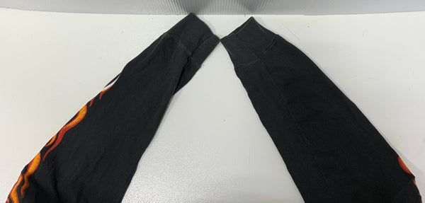 【曜日割引対象外】 US古着 California performance iron VALLEJO ヘルズエンジェルス hells angels ロンT ブラック Lサイズ 201MT-3617 VB