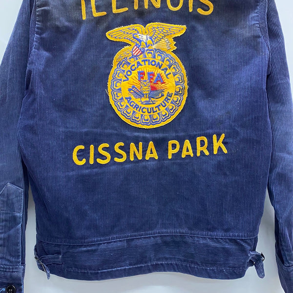 【曜日割引対象外】 ヴィンテージ vintage 70's FFA NATIONAL ファーマーズジャケット TALON ZIP ジャケット ネイビー 36サイズ 201MT-3494 VB