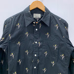 ワコマリア WACKO MARIA GUILTY PARTIES バニーガール 長袖シャツ ブラック Sサイズ 201MT-4252