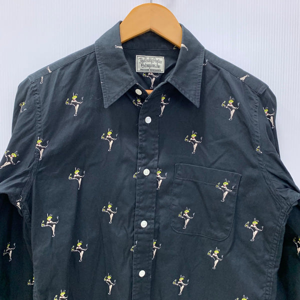 ワコマリア WACKO MARIA GUILTY PARTIES バニーガール 長袖シャツ ブラック Sサイズ 201MT-4252