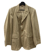 ステューシー STUSSY Tailored Jacket テーラード ジャケット フォーマル スーツ 茶 ジャケット 無地 ベージュ Lサイズ 104MT-1844