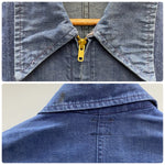 【曜日割引対象外】 ハリスアンドフランク HARRIS&FRANK ~70's デニムワークジャケット ジャケット ネイビー 201MT-4123 VB