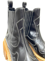 ステラマッカートニー STELLA McCARTNEY EMILIE MAT ALTER MAT エミリー マット オールター マット ブーツ レディース ブーティ ブラック 37 23.5 601sh-23