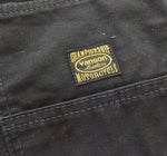 バンソン  VANSON  ダック ワークパンツ シンチバック ボトムスその他 ブラック 34 103MB-663