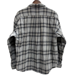 ディセンダント DESCENDANT チェック フランネル 長袖シャツ グレー 2サイズ 201MT-4762