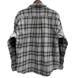 ディセンダント DESCENDANT チェック フランネル 長袖シャツ グレー 2サイズ 201MT-4762