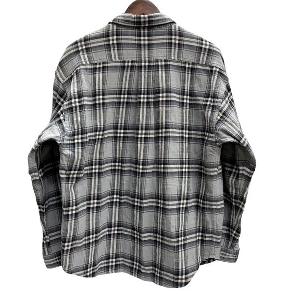 ディセンダント DESCENDANT チェック フランネル 長袖シャツ グレー 2サイズ 201MT-4762