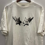 ア ベイシング エイプ A BATHING APE KAWS BAPE STA FACE Tシャツ Tシャツ ホワイト XLサイズ 201MT-3966