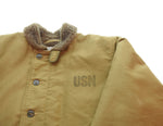 バズリクソンズ BUZZ RICKSON'S TYPE N-1 KHAKI NAVY DEPARTMENT DEMOTEX-ED 東洋エンタープライズ デッキ ジャケット ミリタリー BR12032 42 ジャケット カーキ LLサイズ 103MT-1871