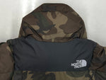 ザノースフェイス THE NORTH FACE BALTRO LIGHT JACKET バルトロ ライト ジャケット ダウン ダブルジップ ロゴ アウトドア アウター 緑 ND91720 ジャケット カモフラージュ・迷彩 カーキ Sサイズ 104MT-1439