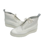 オニツカタイガー ONITSUKA TIGER THE ONITSUKA NICK WOOSTER ニック ウースター BROGUE CHUKKA ウィングチップブーツ 白 1181A574-100 メンズ靴 スニーカー ホワイト 27cm 101sh-1940