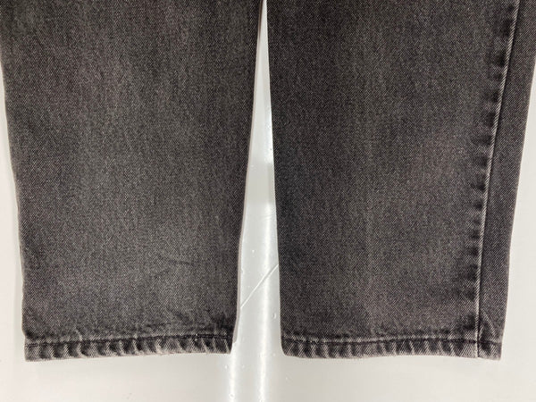 リーバイス Levi's 90s 90年代 550 後染め ブラック ジーンズ ジーパン USA製 ジッパーフライ ボタン裏515 無地 デニム ブラック W32 L32 104MB-296