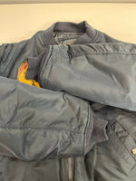 アビレックス AVIREX B-15C フライトジャケット ミリタリージャケット USA製 紺 618279 36 ジャケット ネイビー 101MT-5429