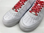ナイキ NIKE 23年製 × SUPREME シュプリーム AIR FORCE 1 LOW エア フォース ロー AF1 シューズ 白 CU9225-100 メンズ靴 スニーカー ホワイト 25.5cm 104S-1040