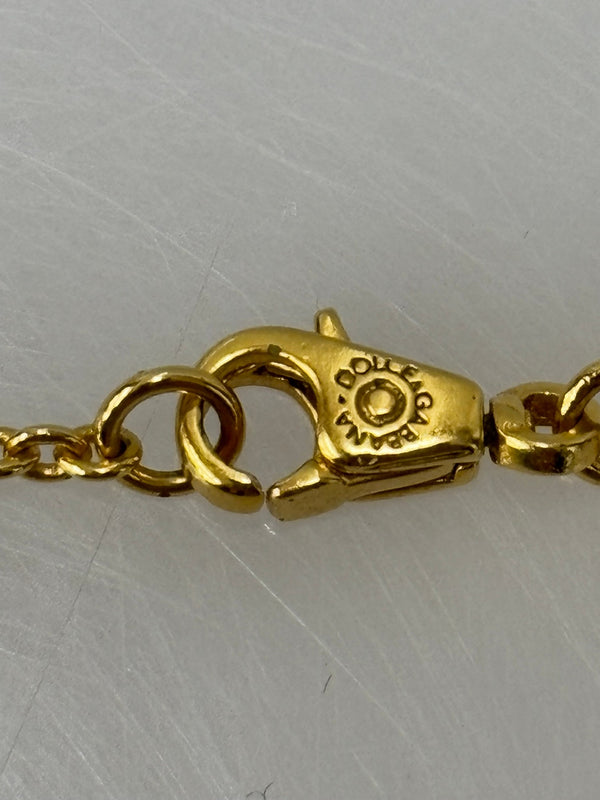 【中古】ドルチェアンドガッバーナ DOLCE&GABBANA Rosary necklace with natural gemstones メンズジュエリー・アクセサリー ネックレス・ペンダント ゴールド フリーサイズ 201goods-563