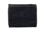 ダブルアールエル RRL INDIGO DENIM BILLFOLD WALLET インディゴ デニム ビルフォールド ウォレット 折り畳み 財布 青 財布・ケース メンズ財布 ロゴ ブルー 104W-26