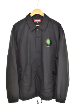シュプリーム SUPREME 19SS Apple Coaches Jacket アップル ナイロン コーチ ジャケット 黒 ジャケット ブラック Lサイズ 103MT-2315