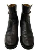 【曜日割引対象外】 クリンチ CLINCH Jodhpur Boots Soft-toe ホースバットレザー メンズ靴 ブーツ ジョッパー ブラック US 8hサイズ 201-shoes1078 VB