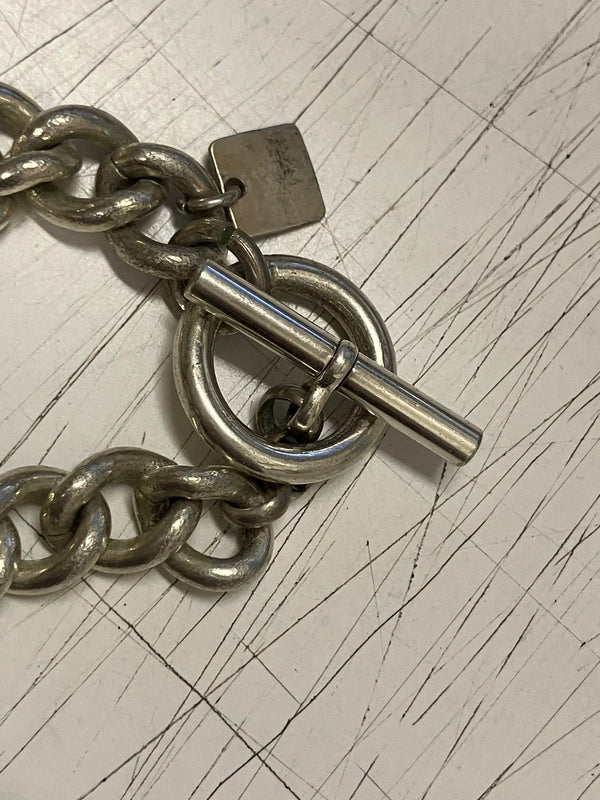 オン ザ サニーサイド オブ ザ ストリート on the sunny side of the street Basic Curb Link Chain Bracelet カーブチェーン メンズジュエリー・アクセサリー ブレスレット シルバー 101goods-191