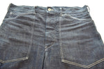 バズリクソンズ BUZZ RICKSON'S TROUSERS WORKING DENIM メタルボタン シンチバック ワーキングデニム BR41106 デニム ブルー 103MB-690