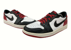 ナイキ NIKE 23年製 AIR JORDAN 1 LOW OG BLACK TOE エア ジョーダン ロー ブラック トゥ AJ1 つま黒 白 赤 黒 CZ0790-106 メンズ靴 スニーカー ホワイト 28cm 104-shoes629