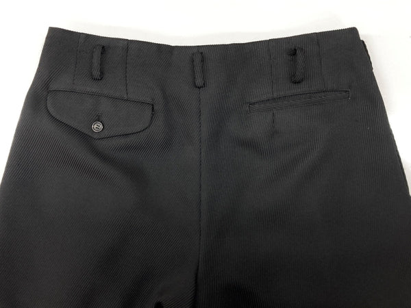 コムデギャルソン COMME des GARCONS HOMME PLUS Pleats Short Pants プリーツ ショート パンツ ジップフライ ワイド 短パン ハーフパンツ 黒 無地 PO-P027 ハーフパンツ ブラック Mサイズ 104MB-404