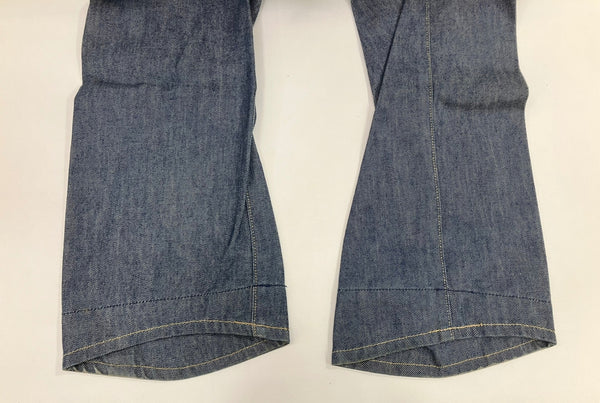 リーバイス Levi's 00's Y2K ENGINEERED JEANS LOOSE エンジニアジーンズ 立体裁断 3D シンチバック 片ポケ カーブパンツ バナナパンツ 日本製 00002-08 デニム ブルー W29 101MB-748