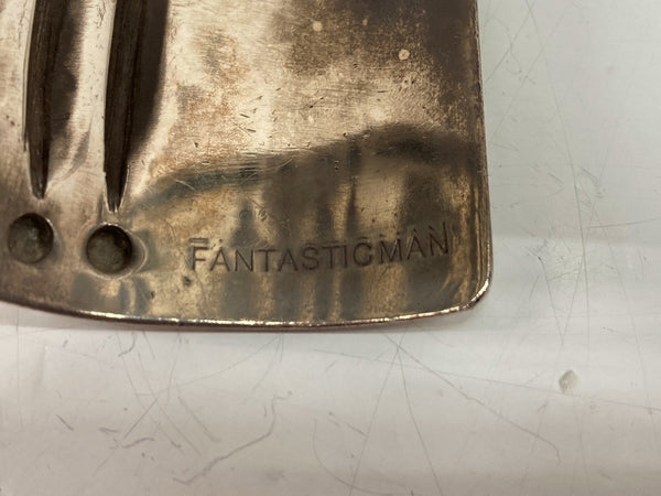 ファンタスティックマン FANTASTIC MAN Wide Silver Bangle ワイド シルバー バングル スタッズ エンボス ブレスレット 925 銀 メンズジュエリー・アクセサリー バングル 無地 シルバー 104A-33