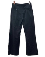 フセインチャラヤン Hussein chalayan SLACKS PANTS スラックス パンツ ジップフライ トラウザーズ 黒 サイズ 38 ボトムスその他 無地 ブラック 104LB-53