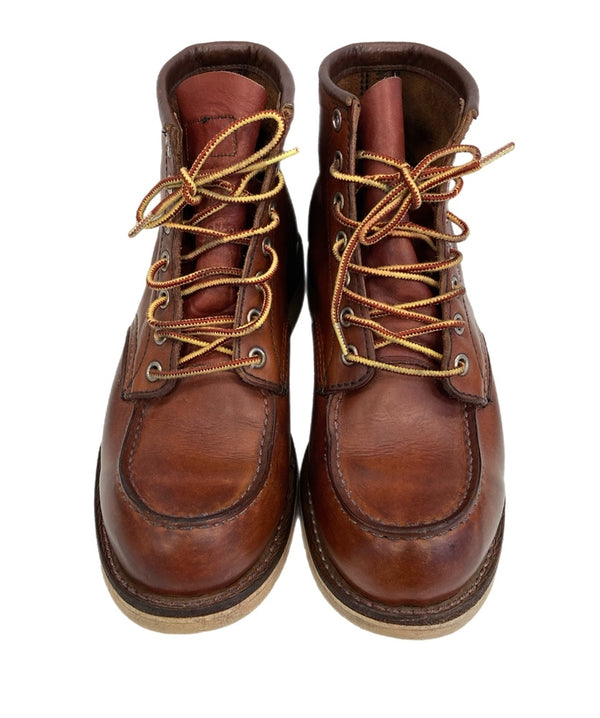 レッドウィング RED WING アイリッシュセッター モックトゥ 羽タグ 赤茶 8131 メンズ靴 ブーツ ワーク ブラウン サイズ ８D 101sh-1928