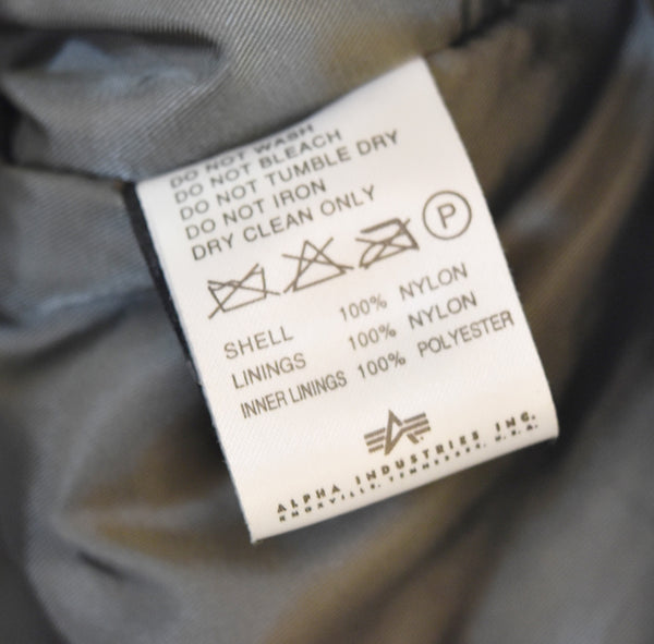 アルファインダストリーズ ALPHA INDUSTRIES N-3B FLIGHT JACKET フライト ジャケット 1615-573-8335 ジャケット グリーン LLサイズ 103MT-3316