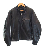 ショット SCHOTT 641 SINGLE LEATHER RIDERS シングル レザー ライダース【ボアライナー欠品】 42 ジャケット ブラック 103MT-2551