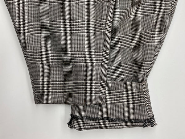 ソウシオオツキ SOSHIOTSUKI 19AW NICKER BOCKERS ワイド パンツ バルーン ニッカーボッカーズ タック ボタンフライ パンツ 灰 チェック S19AWPT01 ボトムスその他 グレー サイズ 44 104MB-277