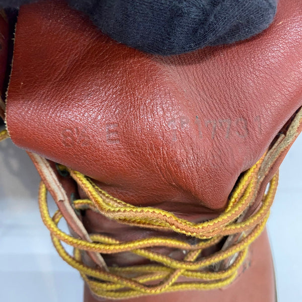 【曜日割引対象外】 レッドウィング RED WING アイリッシュセッター 羽タグ USA製 メンズ靴 ブーツ ワーク ブラウン 26.5cmサイズ 201-shoes1458 VB