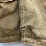 【曜日割引対象外】 カーハート Carhartt 60's 70's ダブルニー デカCボタン つなぎ・オーバーオール ベージュ 201MB-1097 VB