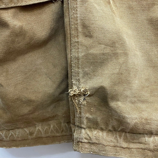 【曜日割引対象外】 カーハート Carhartt 60's 70's ダブルニー デカCボタン つなぎ・オーバーオール ベージュ 201MB-1097 VB