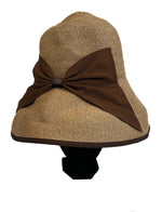 アシーナニューヨーク Athena New York リボン ハット 茶 A0327PHT172 帽子 レディース帽子 麦わら帽子 ブラウン 101hat-150