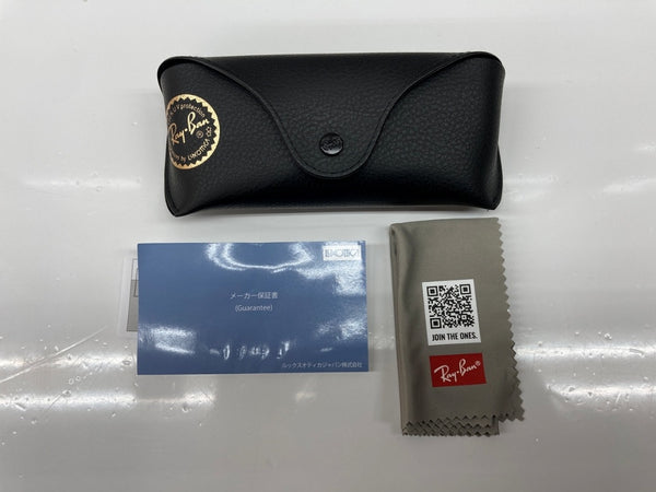 レイバン Ray-Ban SUNGLASSES サングラス ウェリントン アイウェア 眼鏡 黒 RB 4258-F 眼鏡・サングラス サングラス ロゴ ブラック 104G-42