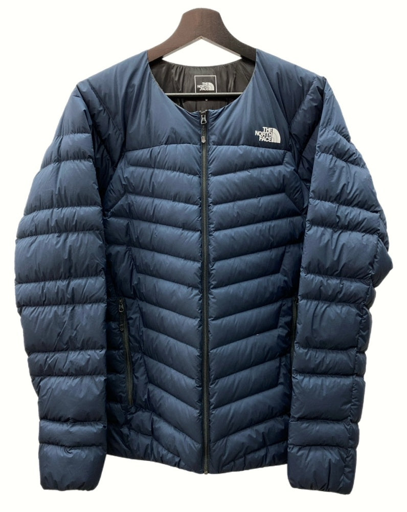 ザノースフェイス THE NORTH FACE Thunder Roundneck Jacket サンダー ラウンドネック ジャケット 中綿 ダウン  NAVY 紺 NY82313 ジャケット ロゴ ネイビー Mサイズ 104MT-555 | 古着通販のドンドンサガール