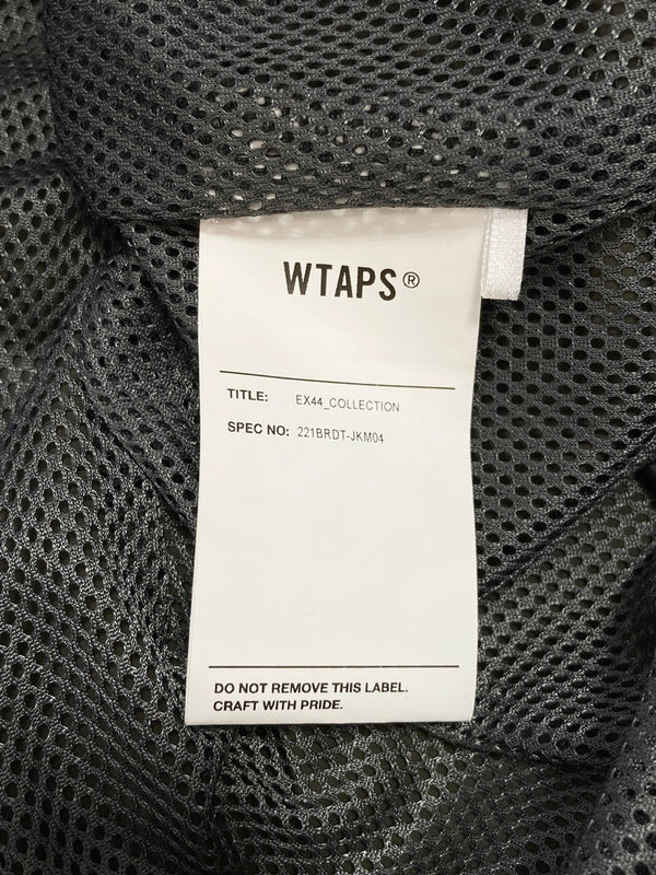 ダブルタップス WTAPS SMOCK JACKET BLACK スモックジャケット MADE IN JAPAN 221BRDT-JKM04 サイズ 02 トップスその他 プリント カーキ 101MT-2358