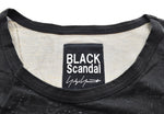 ヨウジヤマモト YOHJI YAMAMOTO BLACK Scandal Yohji Yamamoto 19awバッファローオーバーサイズ Tシャツ HC-T67-084 3 Tシャツ ブラック 103MT-3288