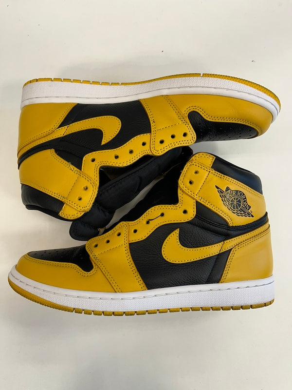 ジョーダン JORDAN NIKE AIR JORDAN 1 HIGH OG Pollen ナイキ エアジョーダン1 ハイ OG パラン 555088-701 メンズ靴 スニーカー イエロー 27.5cm 101sh-2307