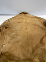 ヴィンテージ vintage 30’s 30年代 Duxbak ダックスバック 白タグ ハンティングジャケット カバーオール ウッドボタン 襤褸 雰囲気系 ジャケット ブラウン 101MT-5447