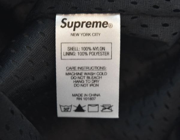 シュプリーム SUPREME 18SS Reflective Taping Hooded Pullover リフレクティブ テーピング フーデッド プルオーバー ジャケット 黒 ジャケット ブラック Mサイズ 103MT-2120