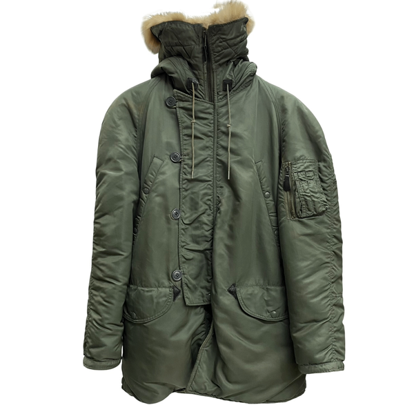 【曜日割引対象外】 ヴィンテージ vintage 60's USAF N-3B フライトジャケット 8415-269-0418 ジャケット カーキ Sサイズ 201MT-4444 VB