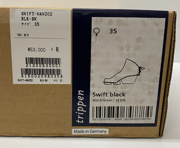 トリッペン trippen SWIFT ジップ ショート ブーツ レディース靴 ブーツ その他 swift-waw202 ブラック 35サイズ 201-shoes972