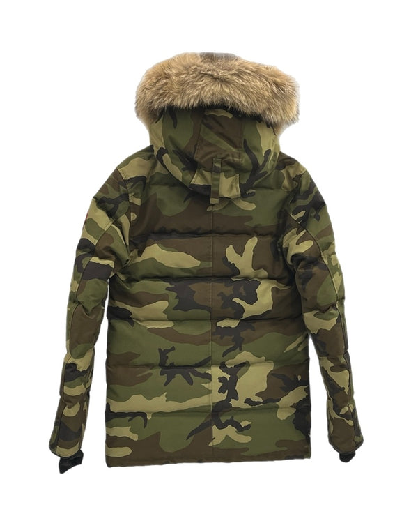 カナダグース CANADA GOOSE CARSON PARKAカーソンパーカー グリーンカモ カモフラ柄  3805MA ジャケット マルチカラー Sサイズ 101MT-5433