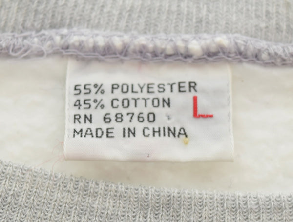 ヴィジョンストリートウェア VISION STREET WEAR 80s フロントロゴスウェット コピーライト1987年 80's 刺繍タグ スウェット グレー Lサイズ 103MT-3386