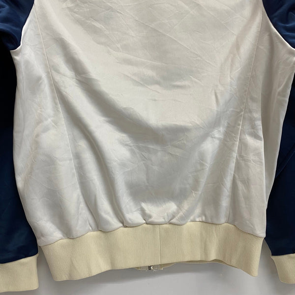 【曜日割引対象外】 アディダス adidas 70's 80's ATP トラックジャケット USA製 ジャージ ホワイト Mサイズ 201MT-4842 VB